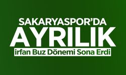 Sakaryaspor'da İrfan Buz Dönemi Sona Erdi