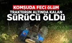 Traktörün Altında Kalan Sürücü Öldü