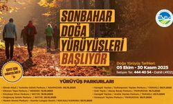 Doğa Yürüyüşleri 5 Ekim’de Başlıyor