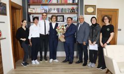 Cevat Ayhan Fen Lisesi Öğrencilerinden Coşkun Bakırtaş’a Ziyaret