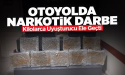 Otoyolda Narkotik Darbe: Kilolarca...