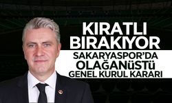 Sakaryaspor’da Olağanüstü Genel Kurul Kararı