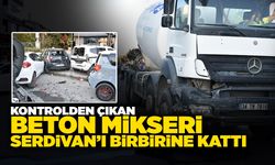 Beton Mikseri Serdivan’ı Birbirine Kattı