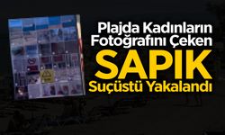 Plajda Kadınların Fotoğrafını Çeken Sapık Suçüstü Yakalandı