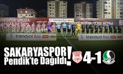 Sakaryaspor Pendik'te Dağıldı: 4-1