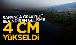 Sapanca Gölü’nde Sevindiren Gelişme