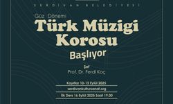 Serdivan Belediyesi Türk Müziği Korosu Güz Dönemi Kayıtları Başlıyor