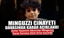 Ahmet Minguzzi Davasında Karar Açıklandı