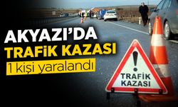Akyazı’da Kaza