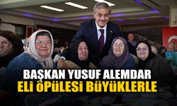 Başkan Yusuf Alemdar Eli Öpülesi Büyüklerle