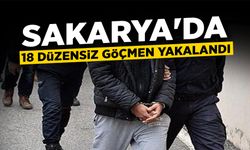 18 Düzensiz Göçmen Yakalandı