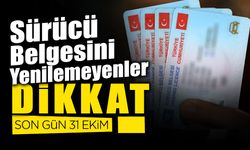 Eski Tip Sürücü Belgeleri Geçersiz Hale Geliyor