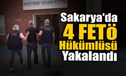 Sakarya'da 4 FETÖ Hükümlüsü Yakalandı