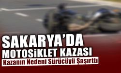 Motosiklet Araçla Çarpıştı, Sürücü Yaralandı