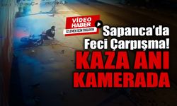Sapanca'da Feci Çarpışma! Kaza Anı Kamerada