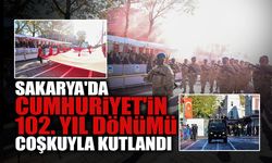 Sakarya'da Cumhuriyet'in 102. Yıl Dönümü Coşkuyla Kutlandı