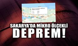 Sakarya'da Mikro Ölçekli Deprem!