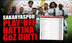Sakaryaspor Play-Off Hattına Göz Dikti!