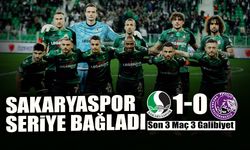 Sakaryaspor Seriye Bağladı: Son 3 Maç 3 Galibiyet