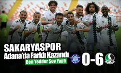 Sakaryaspor’dan Adana’da Gol Şov