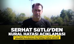 Serhat Sütlü'den Kural Hatası Açıklaması!