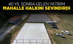Gençlerin Yıllardır Beklediği Spor Alanı Hayata Geçiyor