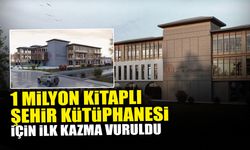 Şehir Kütüphanesi İçin İlk Kazma Vuruldu