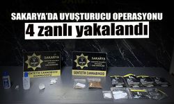 Sakarya'da Operasyon: 4 Zanlı Yakalandı