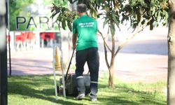 Erenler'de Park ve Bahçelerde Temizlik Devam Ediyor