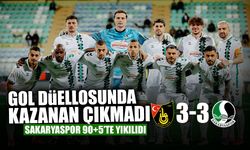 Gol Düellosunda Kazanan Çıkmadı