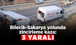 Bilecik-Sakarya Yolunda Zincirleme Kaza
