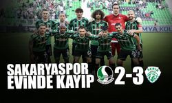 Sakaryaspor Evinde Serikspor'a Kaybetti