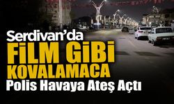 Serdivan’da Film Gibi Kovalamaca: Polis Havaya Ateş Açtı