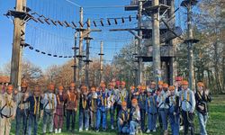 Macera Parkı’nda Adrenalini ve Eğlenceyi Bir Arada Yaşadılar