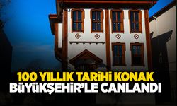 100 Yıllık Tarihi Konak Büyükşehir’le Canlandı