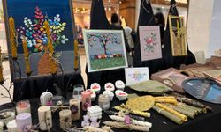 Engelsiz Hobi Atölyelerinin El Emeği Ürünleri Agora AVM’de Sergilendi