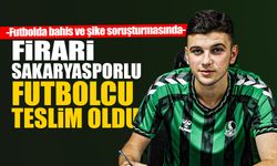 Sakaryasporlu Futbolcu Abdurrahman Bayram Teslim Oldu!