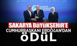 Cumhurbaşkanı Erdoğan’dan Büyükşehir'e Ödül