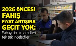 Sahaya İnip Marketleri Tek Tek İncelediler