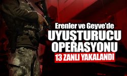 Erenler ve Geyve'de Operasyon: 13 Zanlı Yakalandı!
