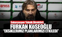 Köseoğlu'ndan Maç Sonu Açıklaması!