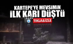 Kartepe'ye Mevsimin İlk Karı Düştü