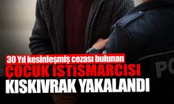 Çocuk İstismarcısı Kıskıvrak Yakalandı
