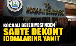 Kocaali Belediye'sinden Sahte Dekont İddialarına Yanıt!