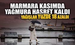 Kasım Ayında Yağışlar Yüzde 18 Azaldı!