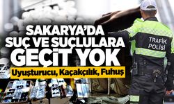 Sakarya’da Suç ve Suçlulara Geçit Yok