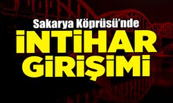 Sakarya Köprüsü'nde İntihar Girişimi!