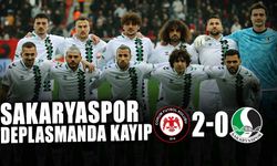 Sakaryaspor Çorum'da Kayıp: 2-0!