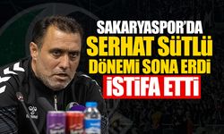 Sakaryaspor'da Serhat Sütlü Dönemi Sona Erdi!