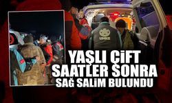 Yaşlı Çift Saatler Sonra Sağ Sağlim Bulundu